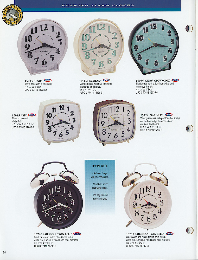 1998 Westclox Catalog > 24