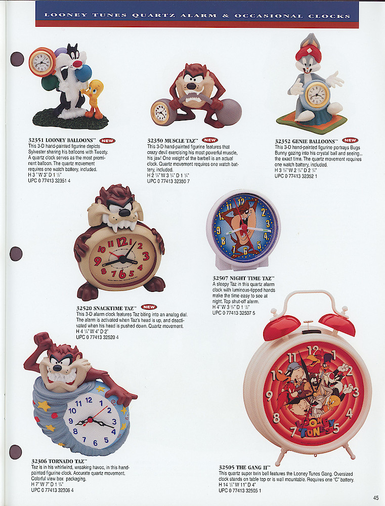 1998 Westclox Catalog > 45