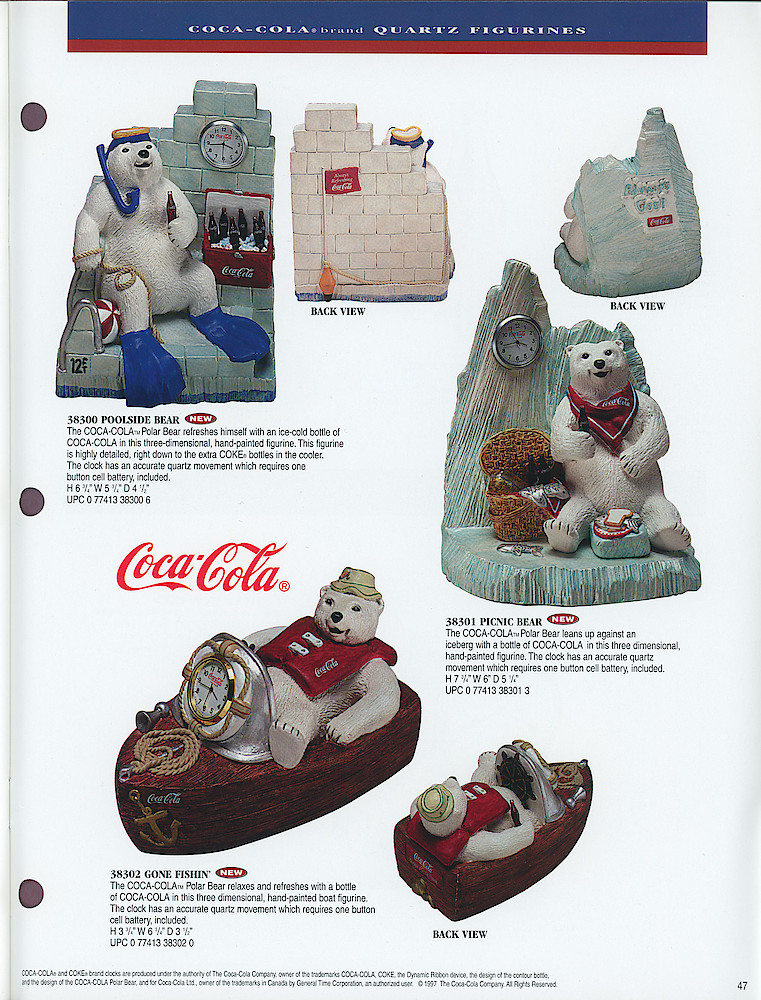 1998 Westclox Catalog > 47