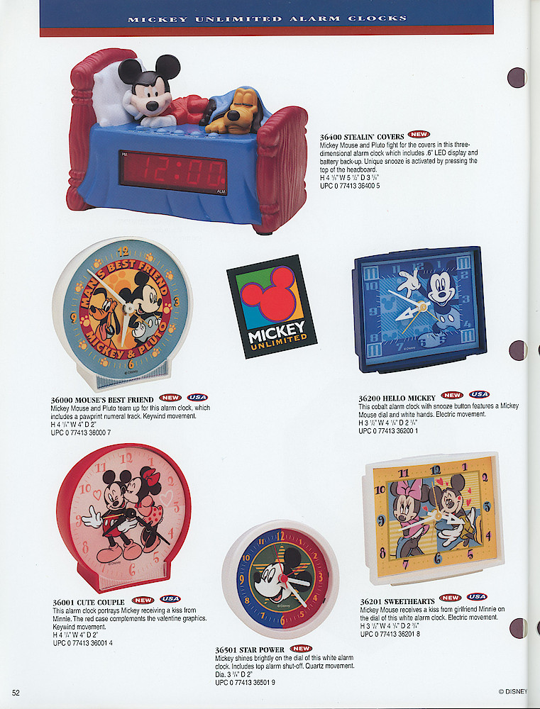 1998 Westclox Catalog > 52