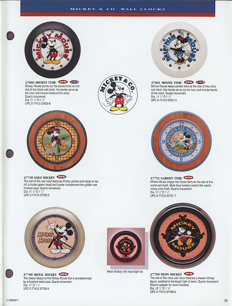 1998 Westclox Catalog > 55