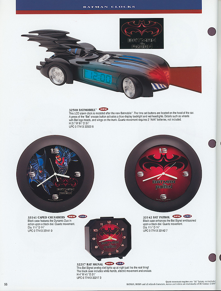 1998 Westclox Catalog > 56