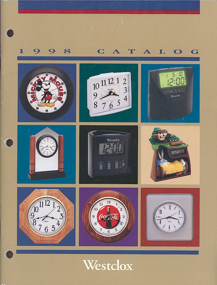 1998 Westclox Catalog > Front Cover