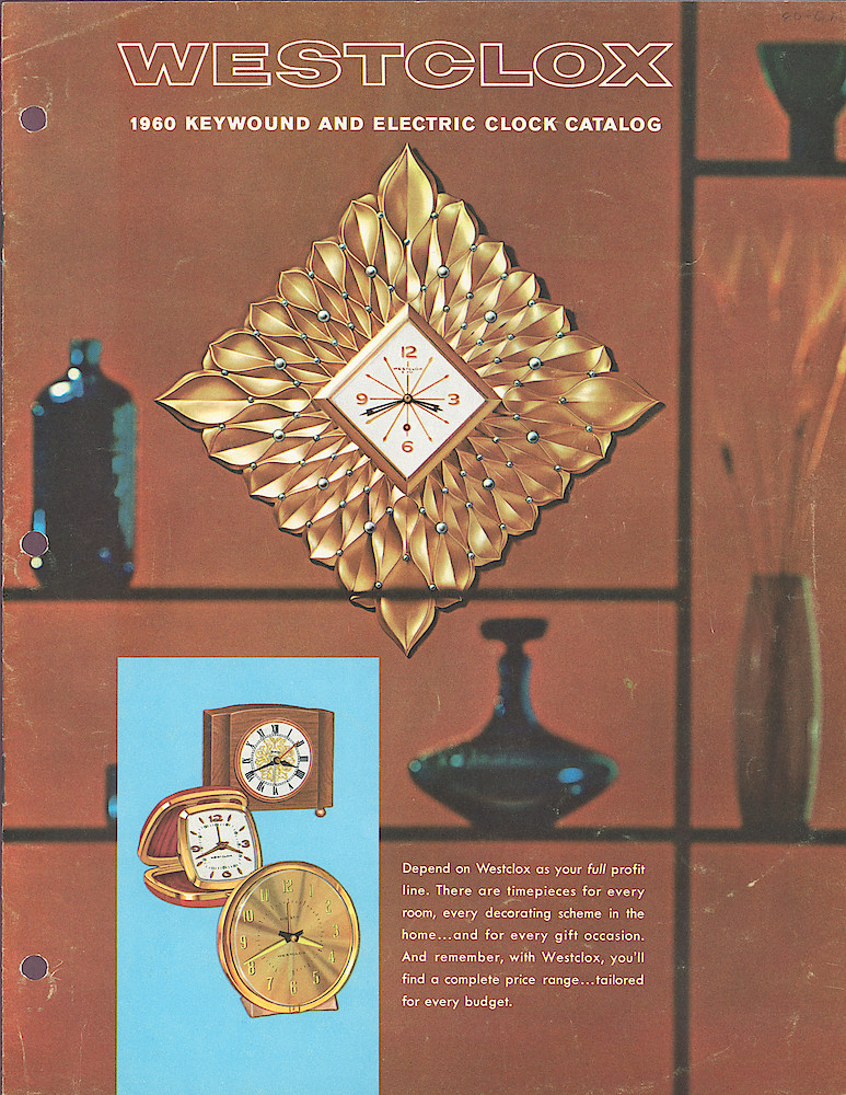 Westclox 1960 Keywound and Electric Clocks Catalog > 1