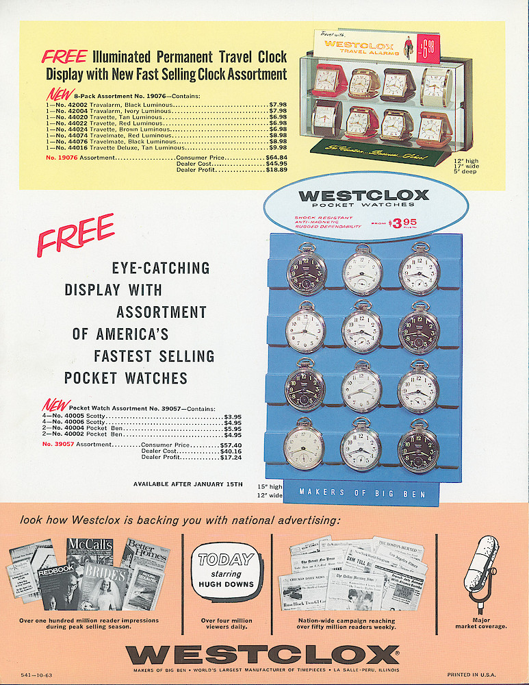 Westclox 1963 New Products > 4