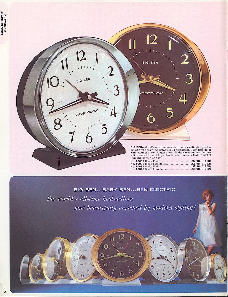 1964 - 65 Westclox Catalog > 2