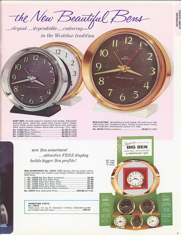 1964 - 65 Westclox Catalog > 3
