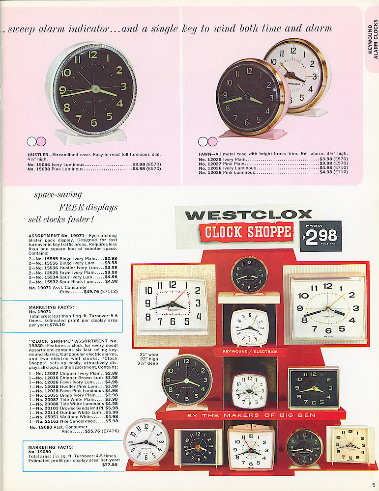 1964 - 65 Westclox Catalog > 5
