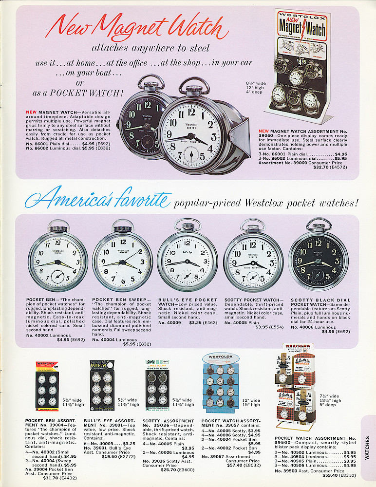 1964 - 65 Westclox Catalog > 21