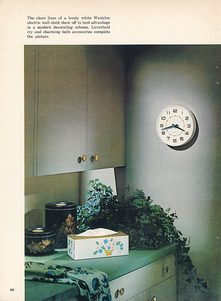 Clocks in Home Decoration. Edited in collaboration with Good Housekeeping Magazine. > 80