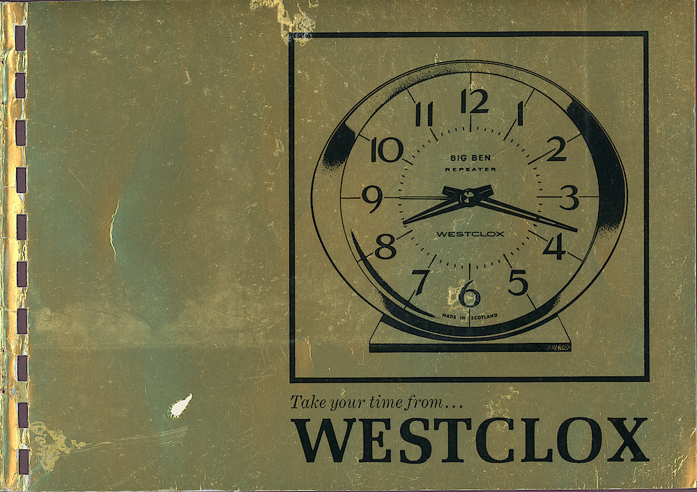 Westclox Scotland 1968 Catalog > Front Cover