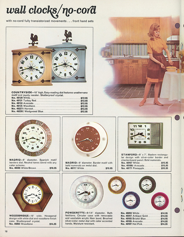 Westclox Catalog 1969 - 1970 > 18