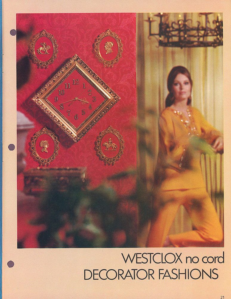 Westclox 1970 - 1971 Catalog. > 21