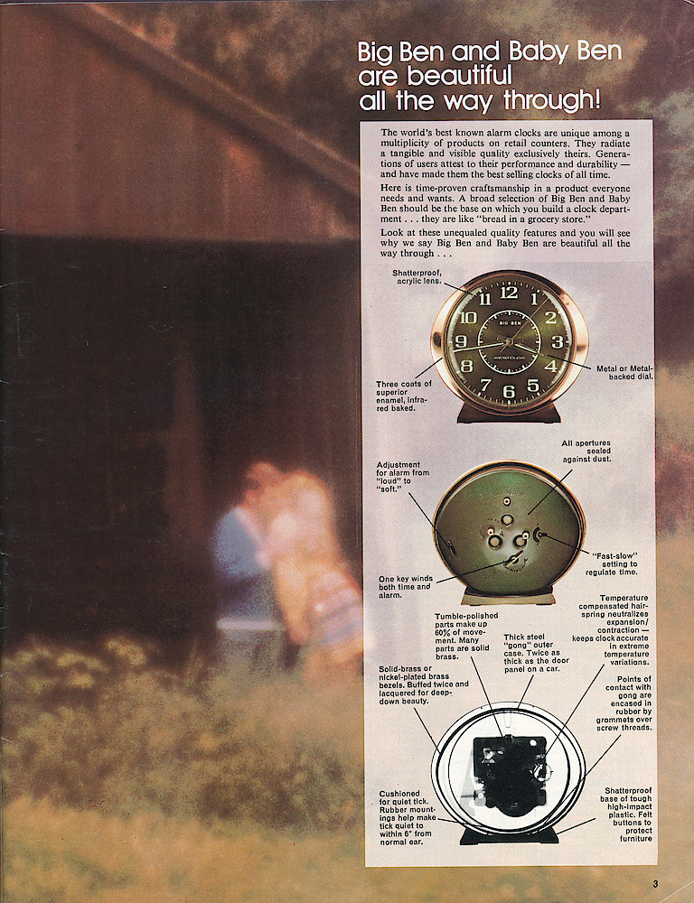 Westclox 1972 - 1973 Catalog > 3