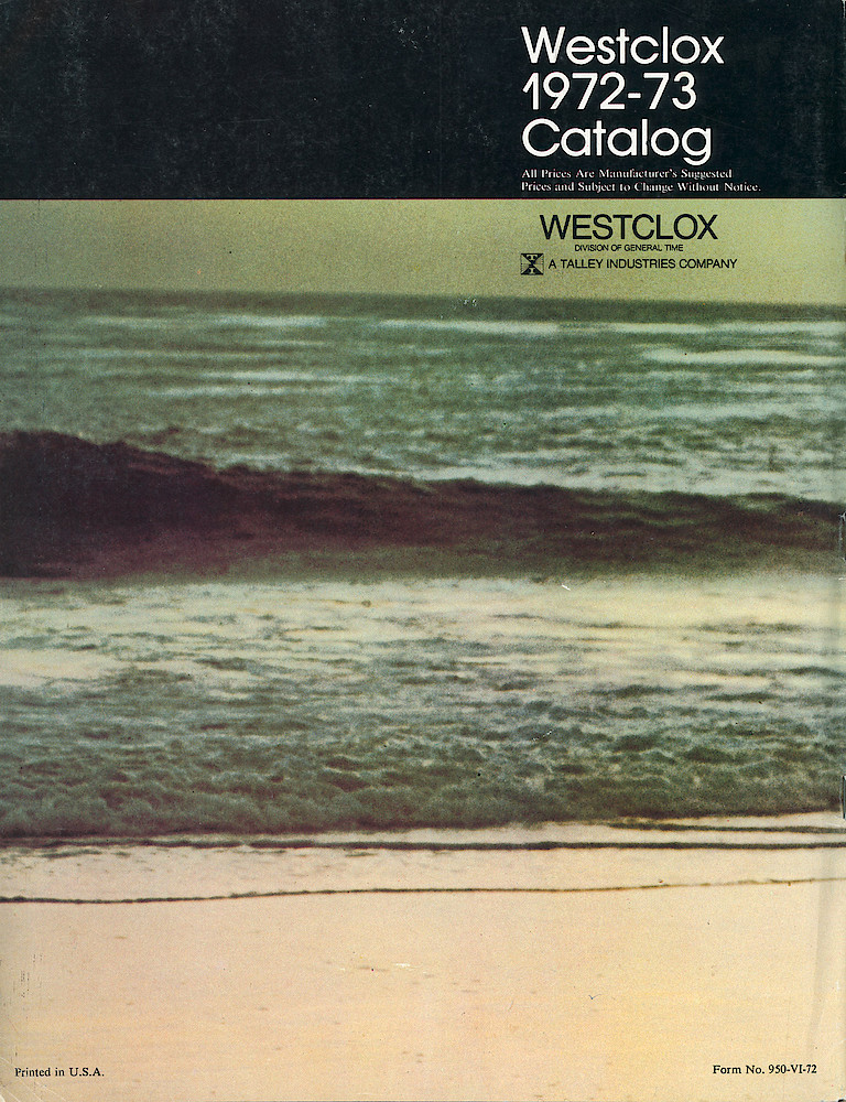 Westclox 1972 - 1973 Catalog > 64