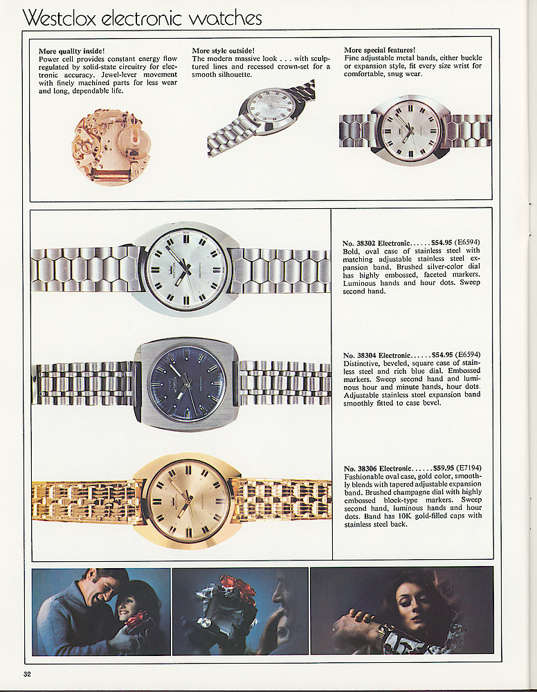 Westclox 1973 - 1974 Catalog > 32