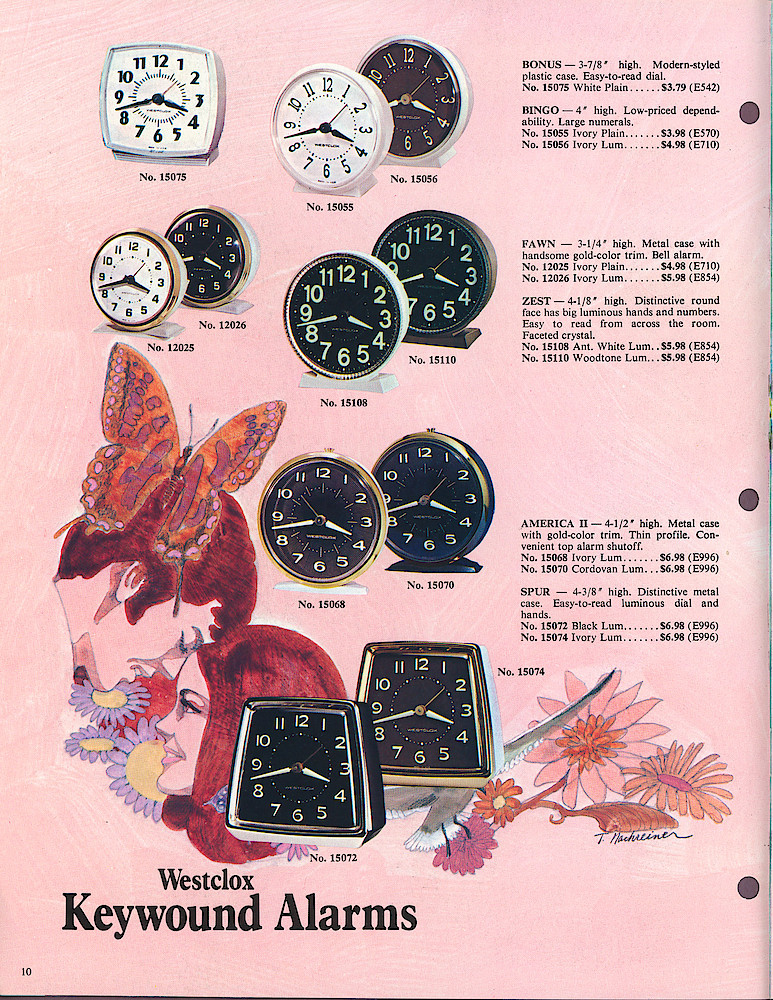 Westclox 1974 - 1975 Catalog > 10