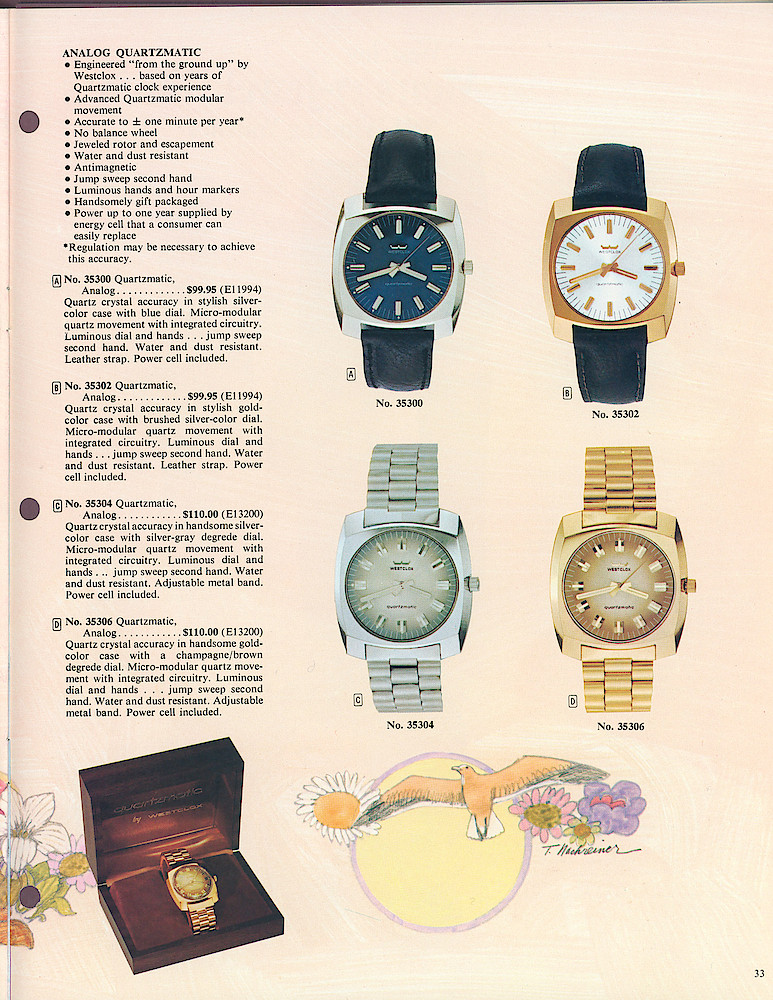 Westclox 1974 - 1975 Catalog > 33