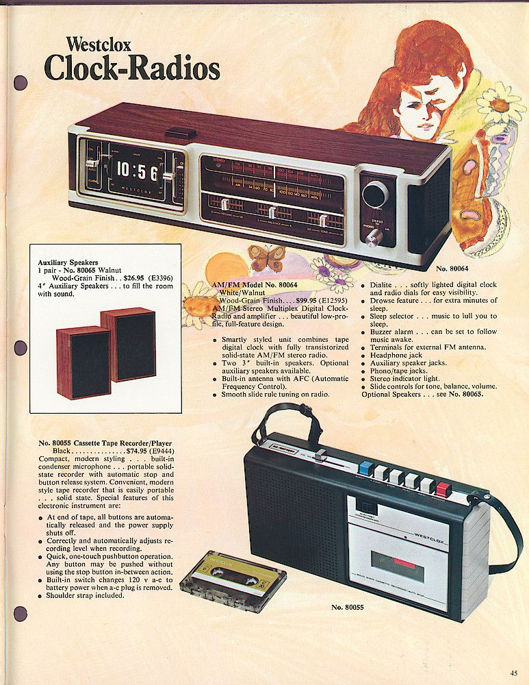 Westclox 1974 - 1975 Catalog > 45