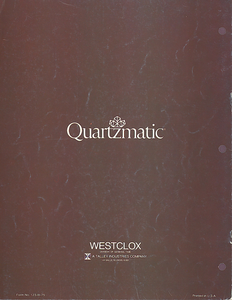 1975 Quartzmatic Wrist Watches by Westclox > 8