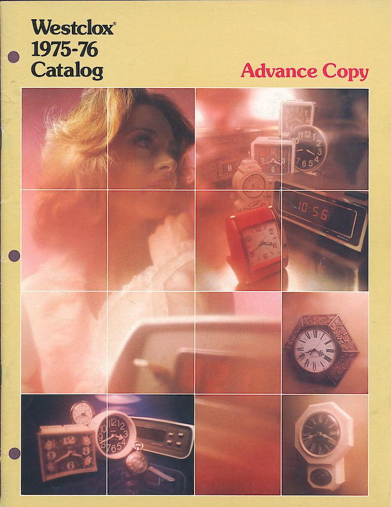Westclox 1975 - 1976 Catalog, Advance Copy > 1