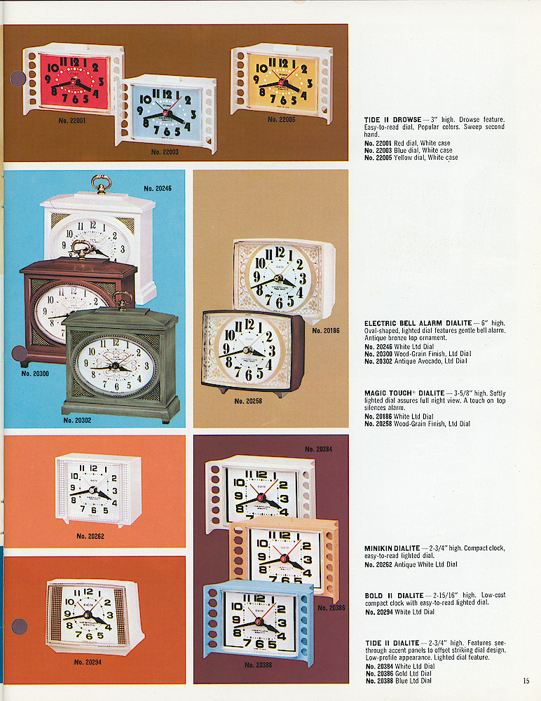 Westclox 1975 - 1976 Catalog, Advance Copy > 15