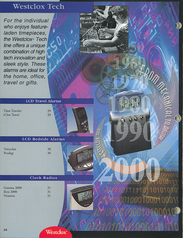 Westclox 2000 Catalog > 28