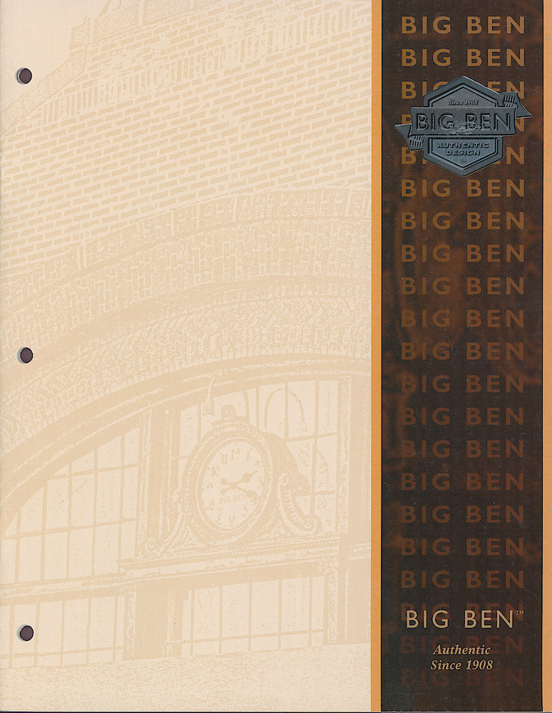 Big Ben - Authentic Since 1908 > Front Cover