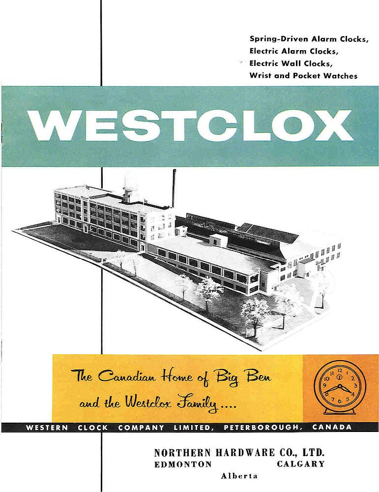 Westclox, Canada ca. 1954 Catalog > 1