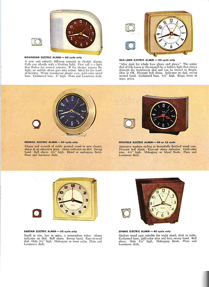 Westclox, Canada ca. 1954 Catalog > 3