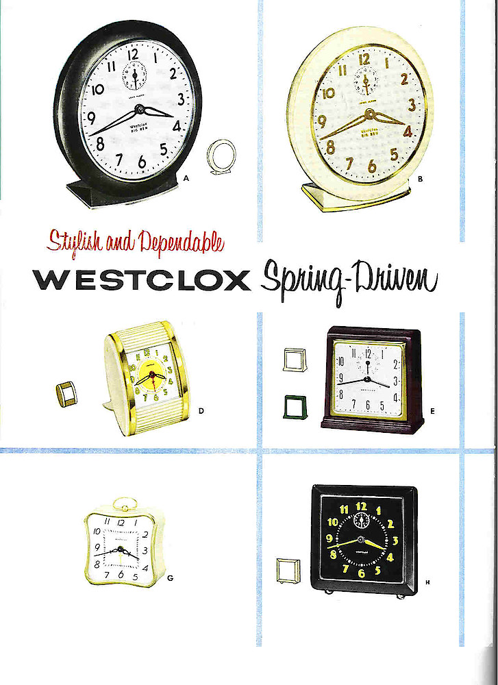 Westclox, Canada ca. 1954 Catalog > 4