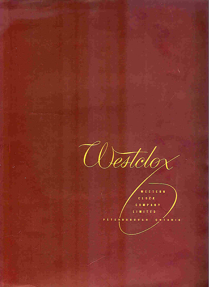 Westclox Canada ca. 1950 Catalog > Front Cover