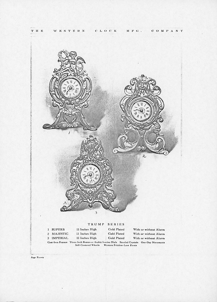 1907 Western Clock Manufacturing Company Catalog - PHOTOCOPY > 20