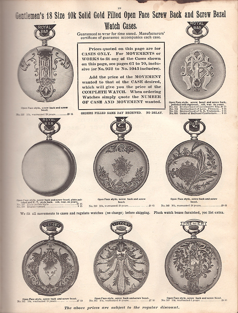 1905 Fort Dearborn Catalog > 19