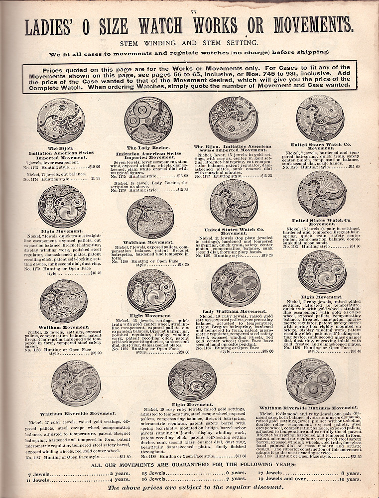 1905 Fort Dearborn Catalog > 77