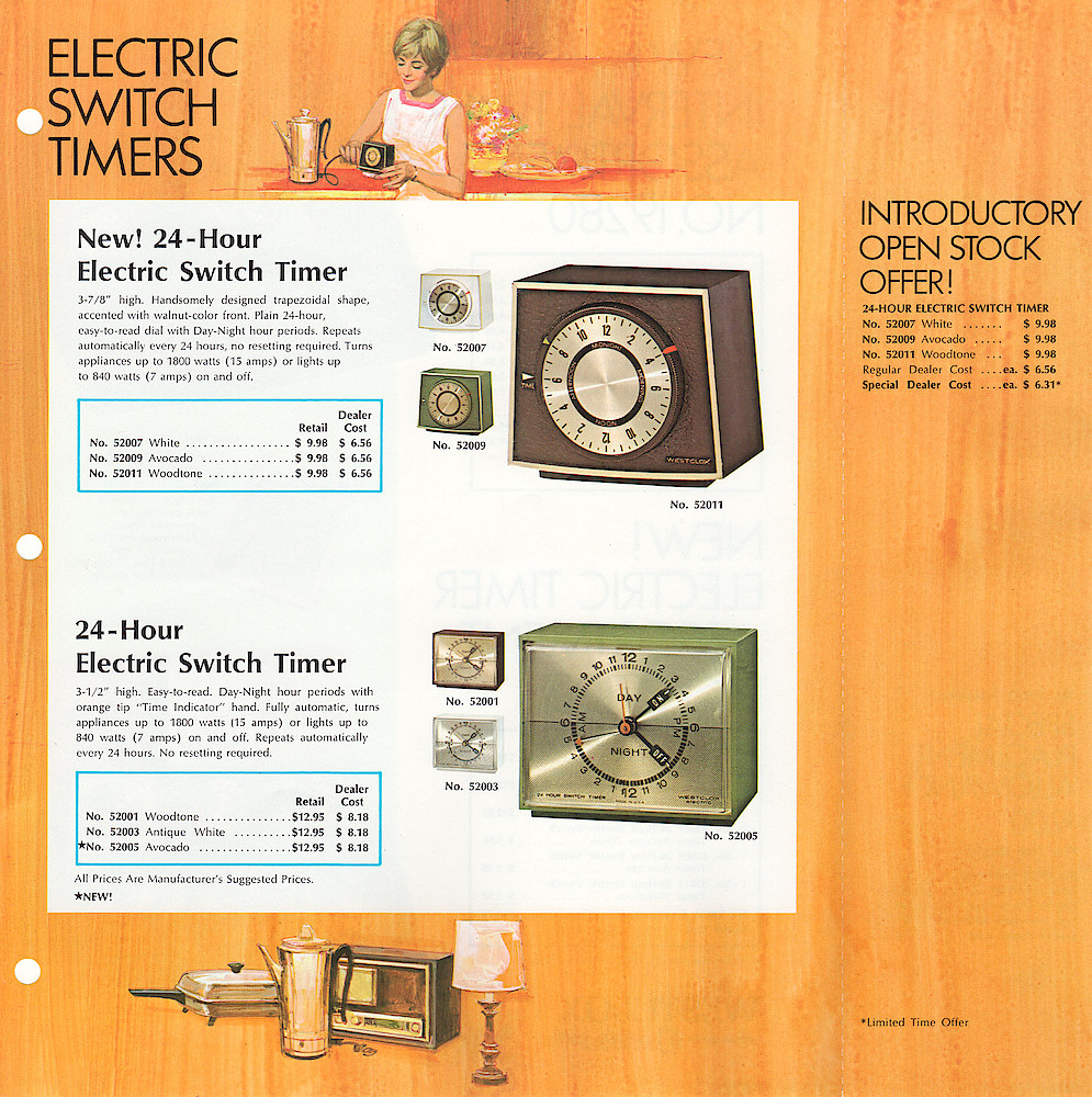 Westclox Timers New Products Brochure > 1