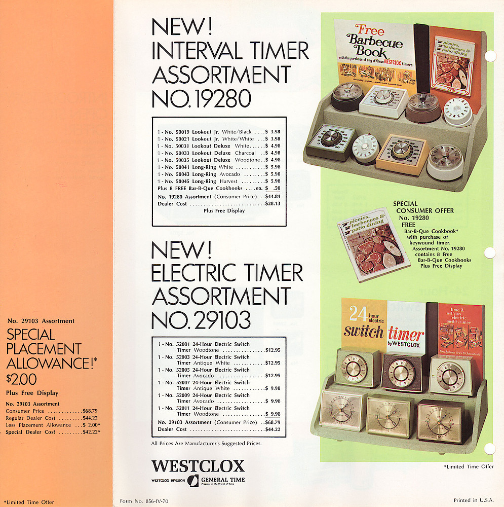 Westclox Timers New Products Brochure > 2