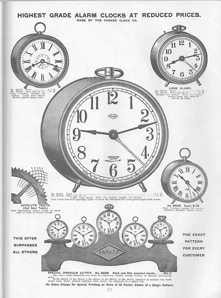 Young & Co., Catalogue of Clocks, Illustrated & Priced, 1911 > 65