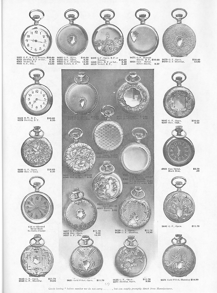 Young & Co., Catalogue of Watches, Illustrated & Priced, 1911 > 69