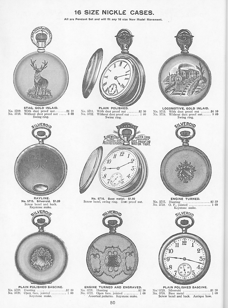 Young & Co., Catalogue of Watches, Illustrated & Priced, 1911 > 80