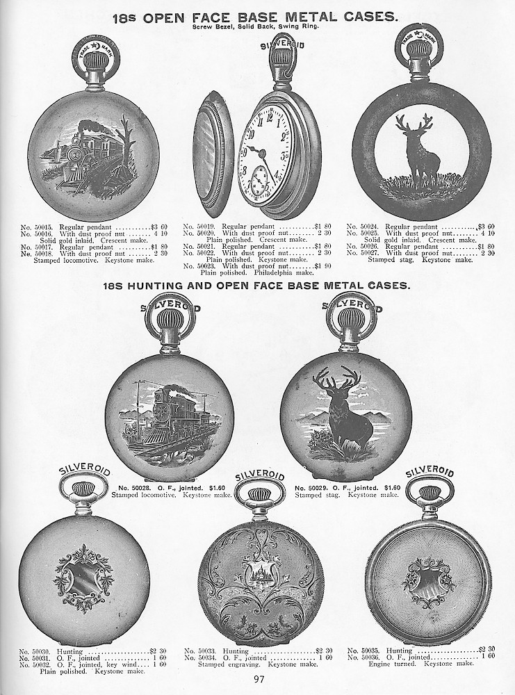 Young & Co., Catalogue of Watches, Illustrated & Priced, 1911 > 97