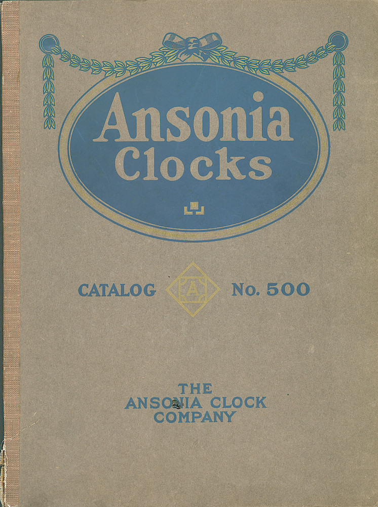 ca. 1920 Ansonia Catalog > Front Cover