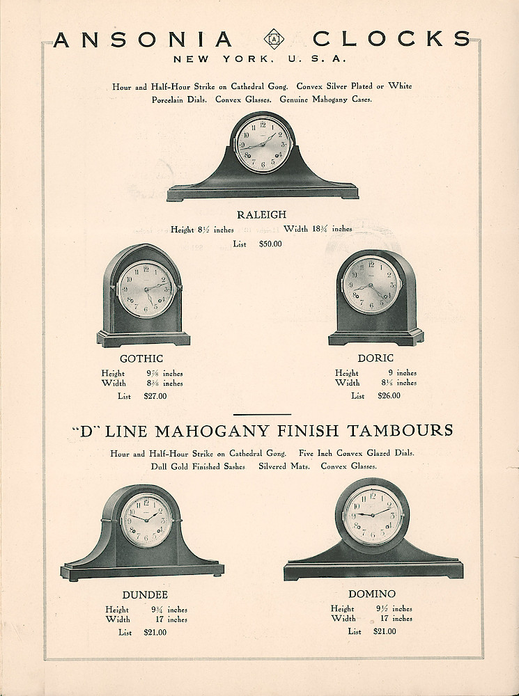 Ansonia Supplement No. 500 1921 > 3