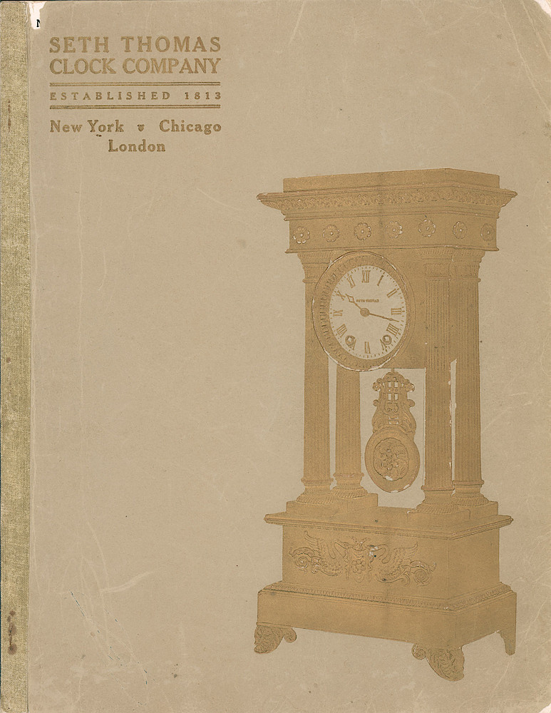 Seth Thomas 1906 - 1907 Catalog > Front Cover