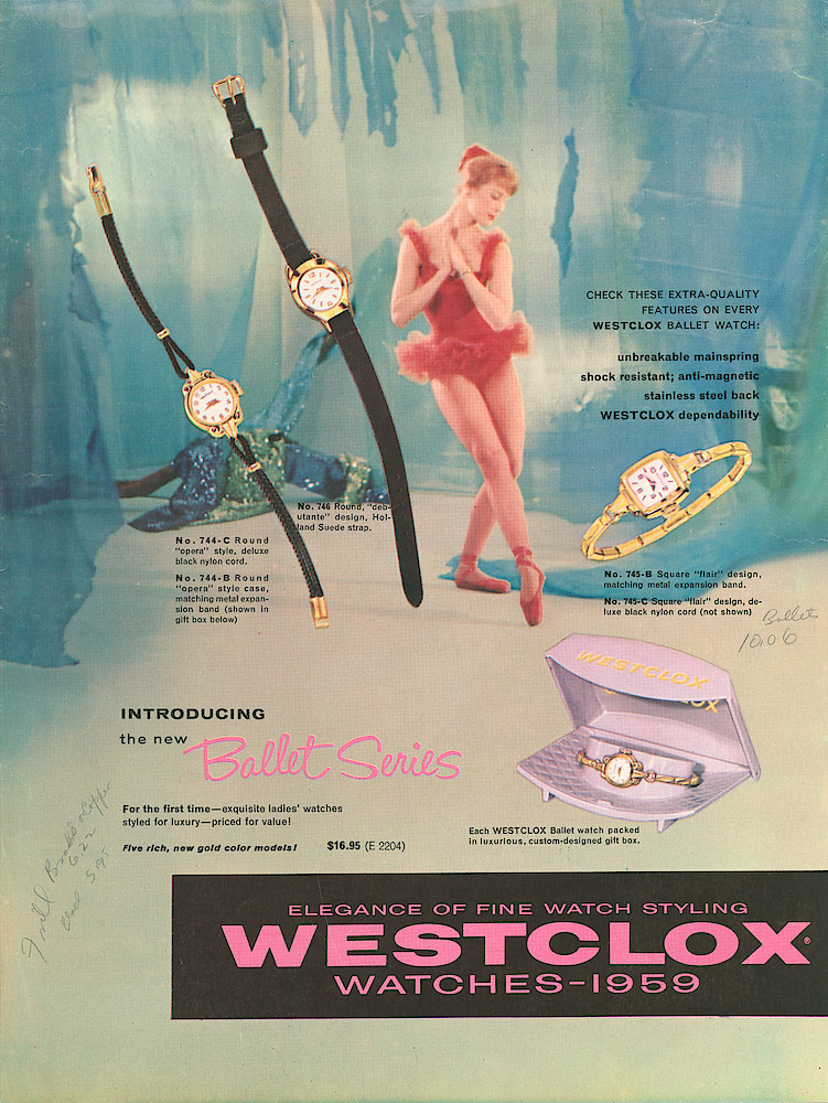 1959 Westclox Watch Catalog > 1