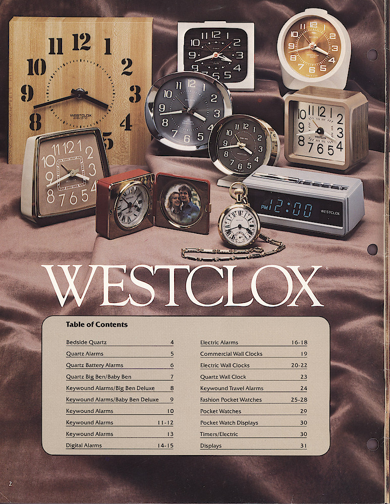 Westclox 1982 Catalog > 2