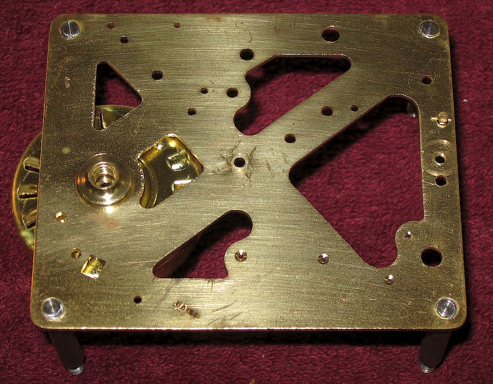 Westclox Big Ben Style 1 Nickel. Ourside back plate