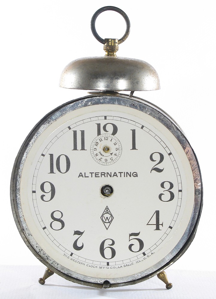 Westclox Alternating Alarm. Westclox Alternating Alarm Clock Example Photo