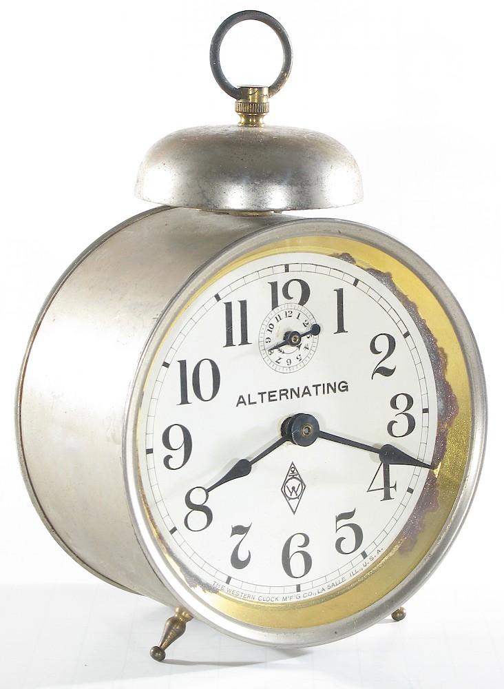 Westclox Alternating Alarm. Westclox Alternating Alarm Clock Example Photo