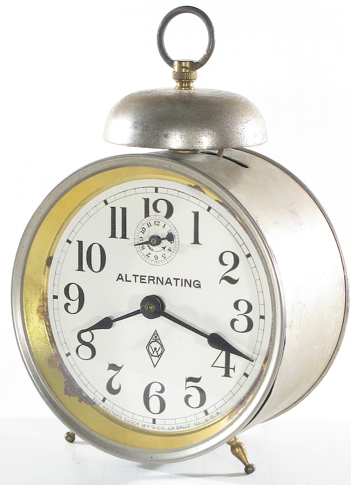 Westclox Alternating Alarm. Westclox Alternating Alarm Clock Example Photo